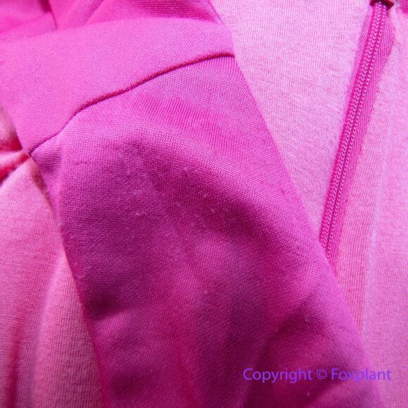 Hutch Barbiecore hot pink sleeveless fit and flare scuba dress, size‎ 1X - Picture 14 of 16